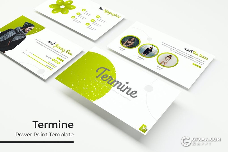 30页创意时尚团队介绍企业宣传PPT模板5种主题配色 - 顶尖PPT