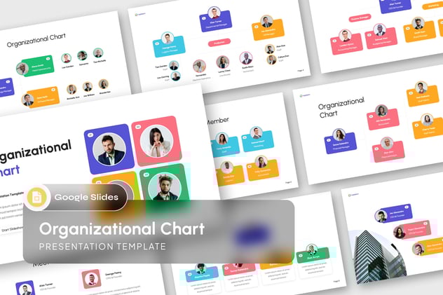 组织信息图表展示PPT模板 - 顶尖PPT