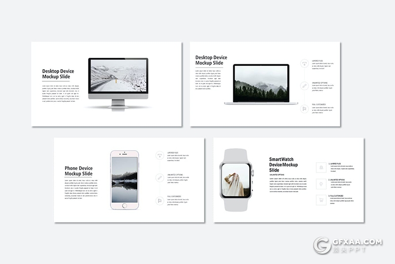 50页极简文艺风格摄影美图展示PPT模板 - 顶尖PPT