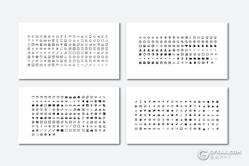 50页极简文艺风格摄影美图展示PPT模板 - 顶尖PPT