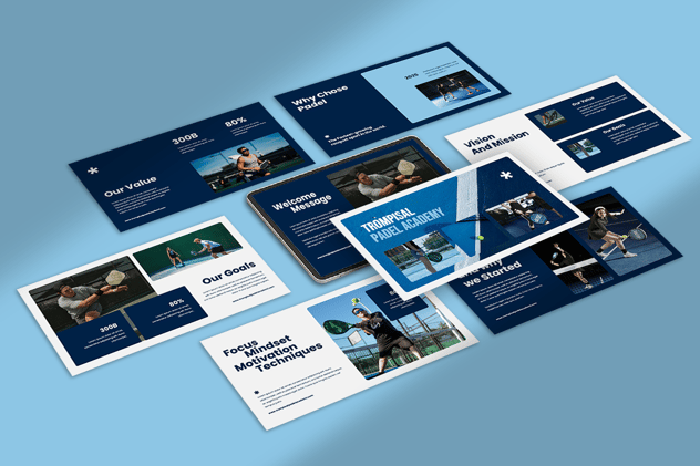 培训课程教育学院推广宣传Keynote模板 - 顶尖PPT