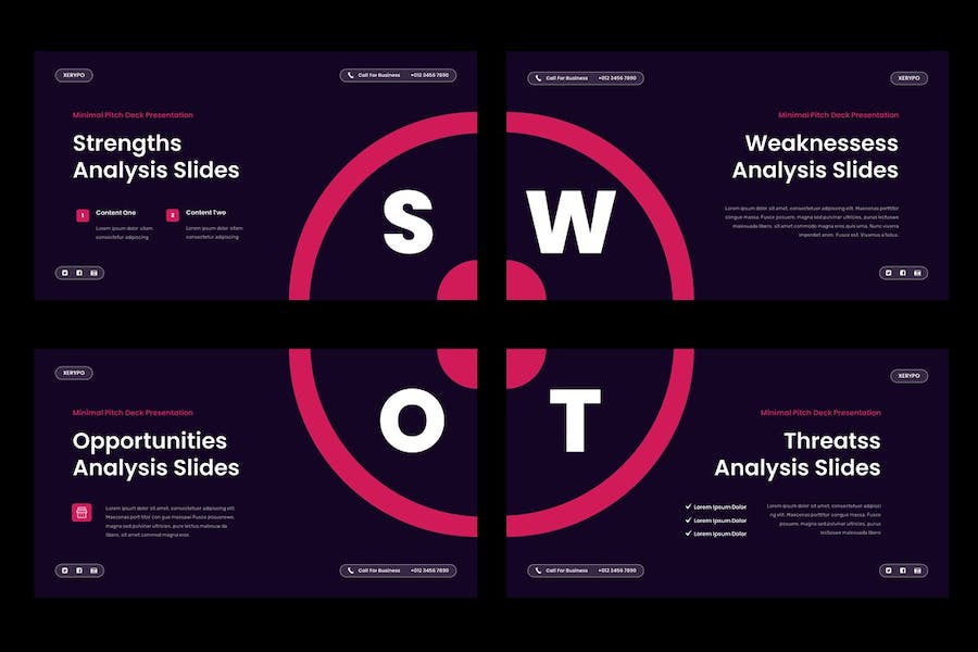 融资项目最小化路演Keynote模板 - 顶尖PPT