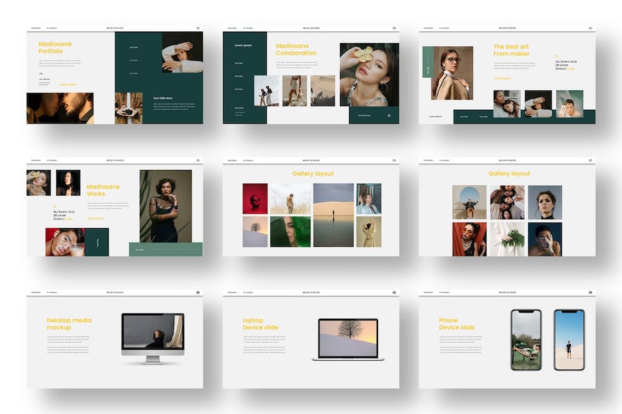 高端商务风格展示PPT模板 - 顶尖PPT