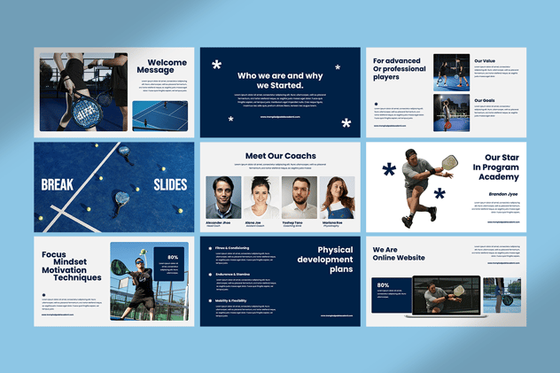 培训课程教育学院推广宣传Keynote模板 - 顶尖PPT