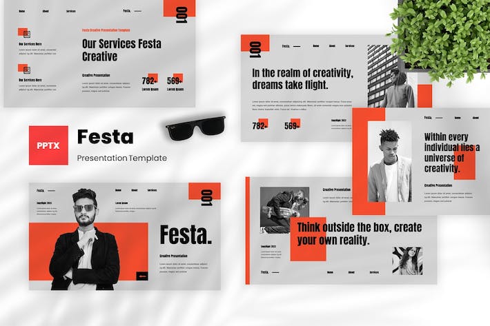 创意讲述展示方案推介应用PPT模板 - 顶尖PPT