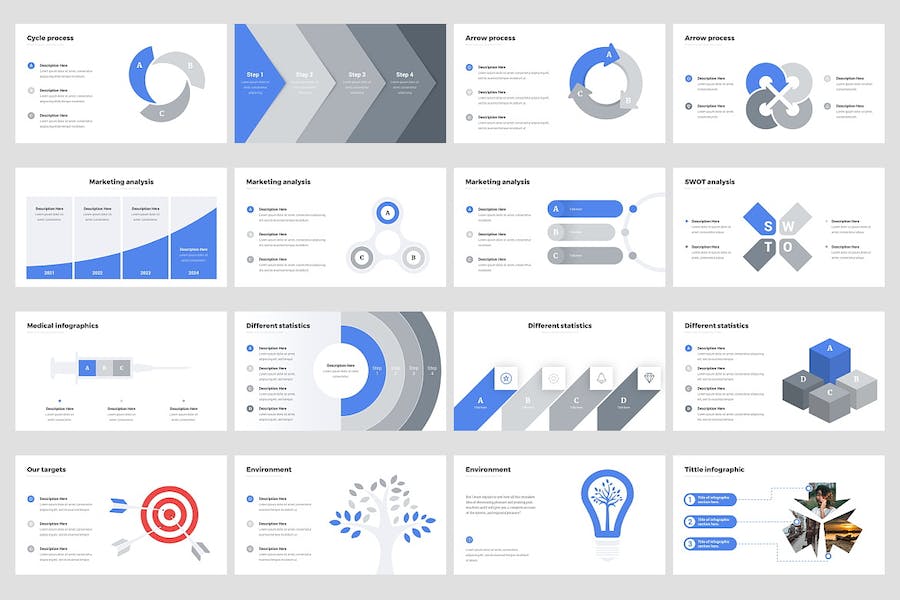极简创意企业解决方案商业计划企业合作通用keynote模板动画 - 顶尖PPT