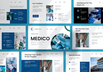 医疗诊疗技术方案介绍展示PPT模板 - 顶尖PPT