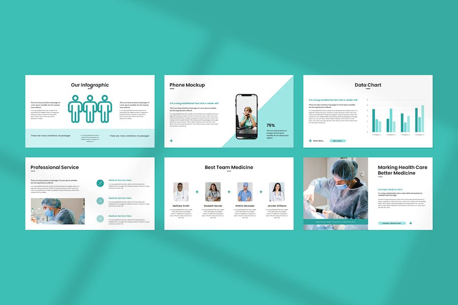 医疗保健讲述推介方案PPT模板 - 顶尖PPT