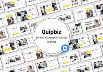 商务融资路演商业计划Keynote模板 - 顶尖PPT