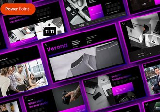 企业宣传展示商务PowerPoint模板 - 顶尖PPT