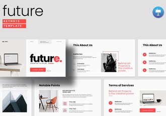 极简风格欧美通用keynote模板 - 顶尖PPT