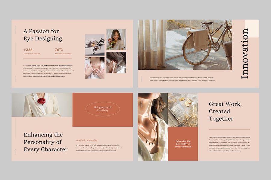 审美艺术设计创意展示PPT模板 - 顶尖PPT