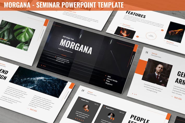 研讨会学术会议演讲培训PPT模板 - 顶尖PPT