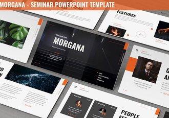 研讨会学术会议演讲培训PPT模板 - 顶尖PPT