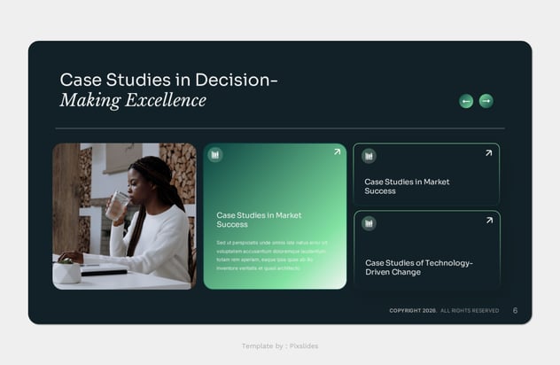 新拟态风绿色渐变企业汇报学术研究PPT模板 - 顶尖PPT