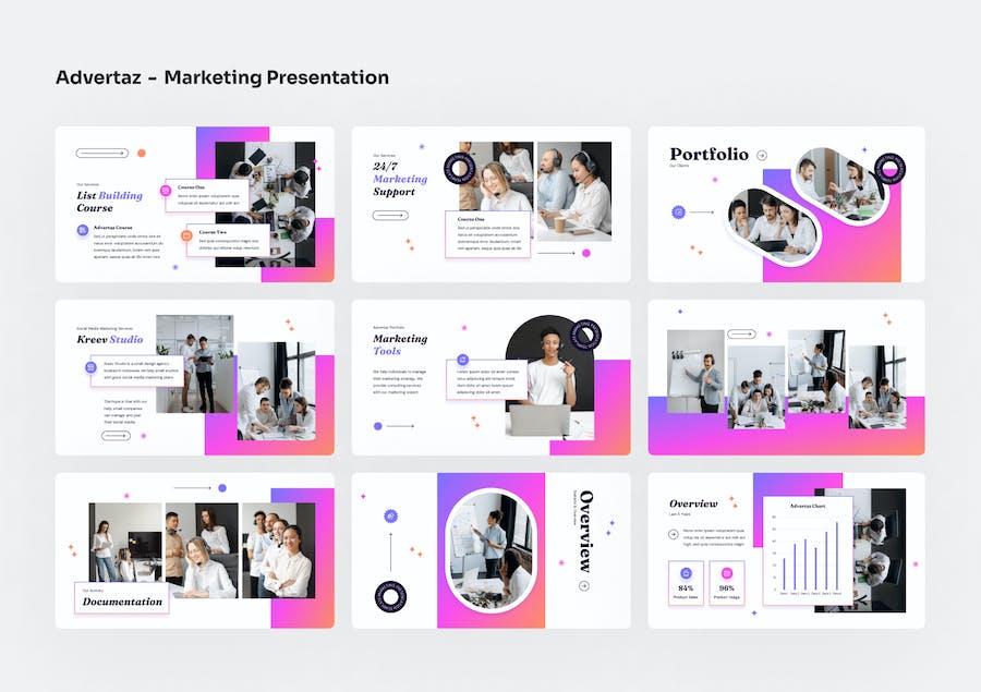 营销推广策略执行方案讲述Keynote模板 - 顶尖PPT