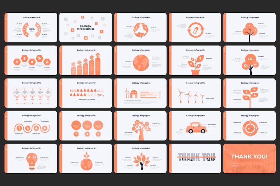 340页欧美数据图形商务通用PPT模板 - 顶尖PPT