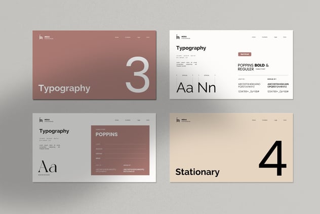 品牌提案指南视觉识别系统PPT模板 - 顶尖PPT