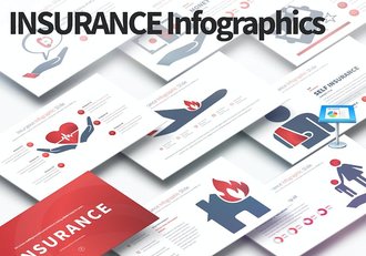 保险行业信息图形keynote目标 - 顶尖PPT