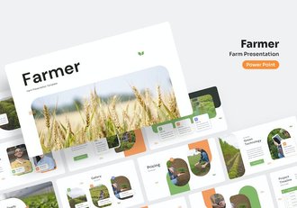 农业农民种植技术推广展示PPT模板 - 顶尖PPT