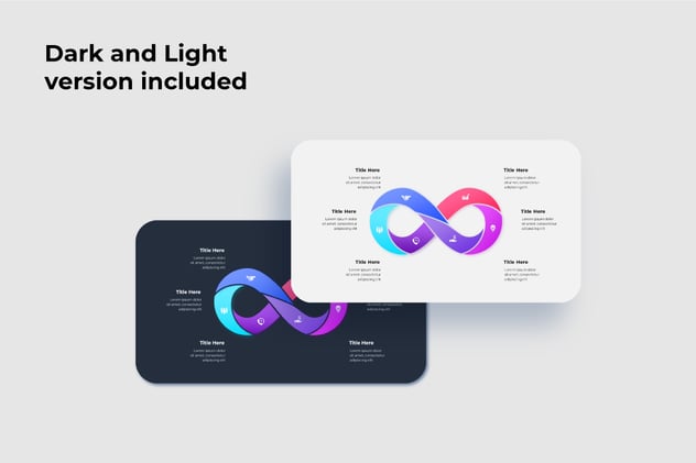 彩色商业动画步骤流程图形PPT模板 - 顶尖PPT