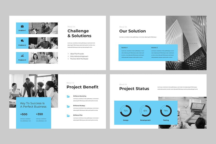 商务业务建议书融资提案PPT模板 - 顶尖PPT