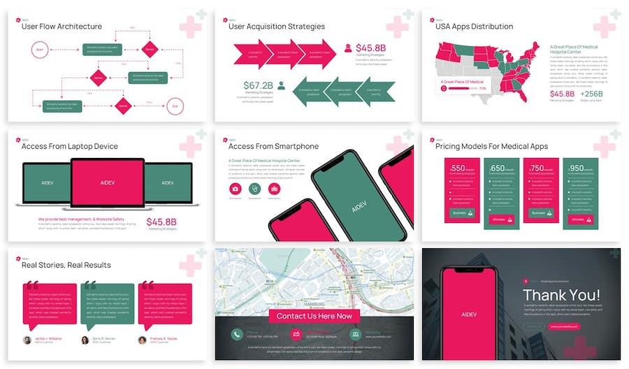 移动应用程序APP推广介绍展示PPT模板 - 顶尖PPT