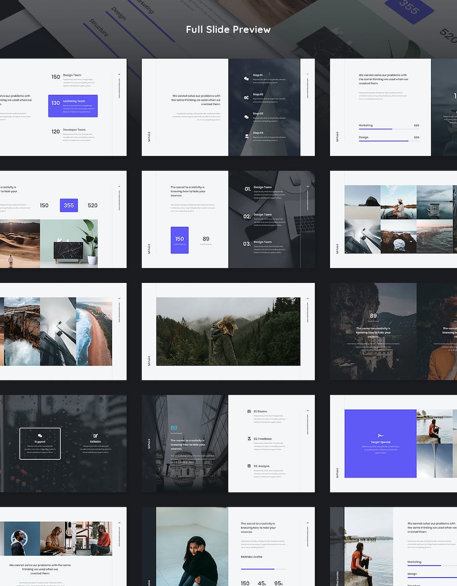 极简品牌营销策划业务合作报告keynote模板 - 顶尖PPT