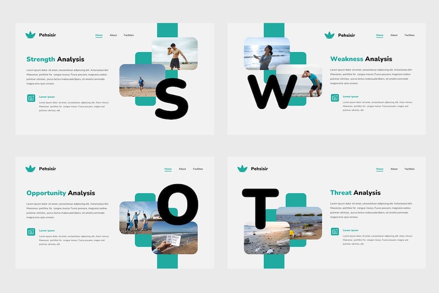 旅游旅行目的地推介PPT模板 - 顶尖PPT