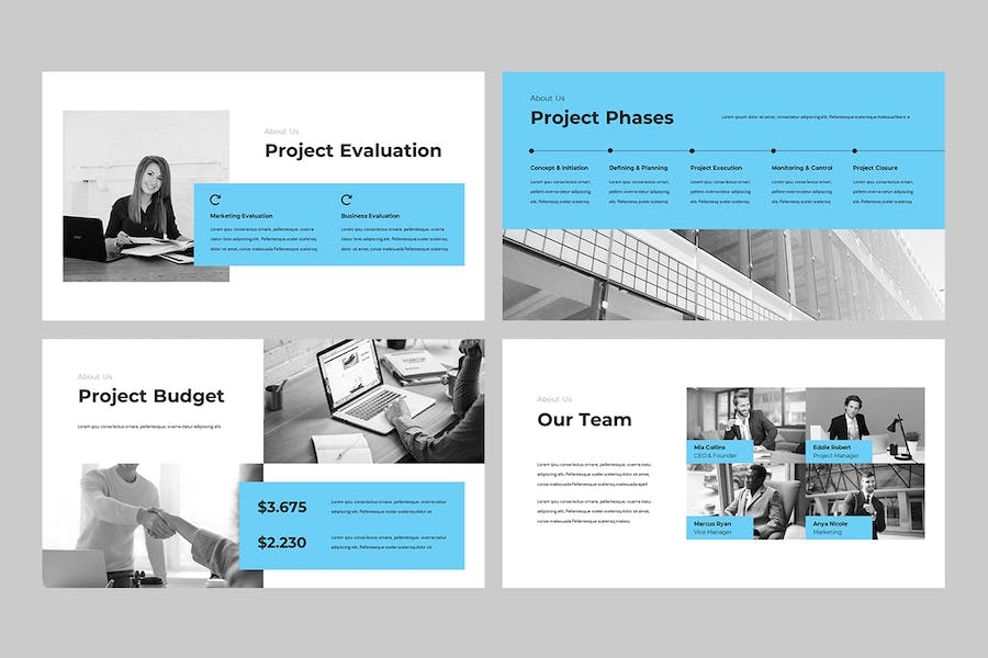 商务业务建议书融资提案PPT模板 - 顶尖PPT