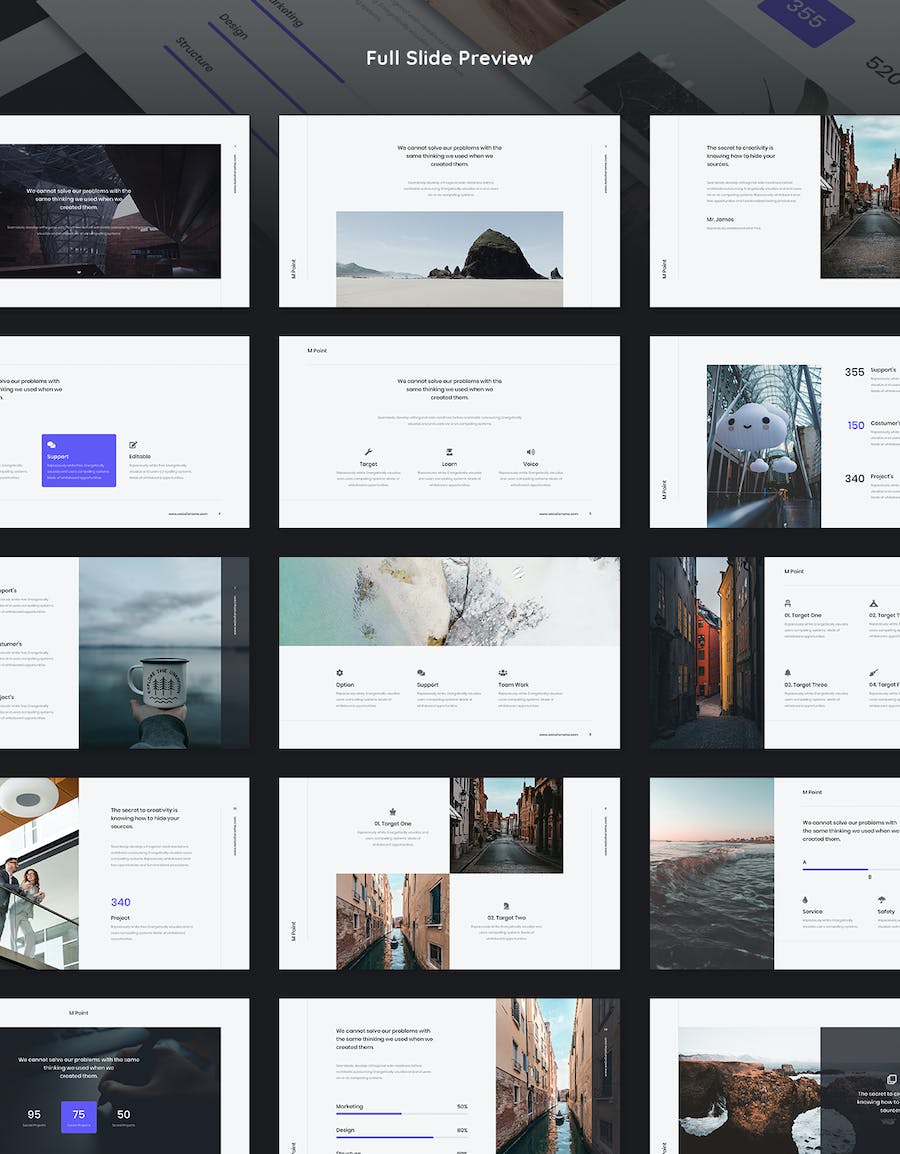 极简品牌营销策划业务合作报告keynote模板 - 顶尖PPT