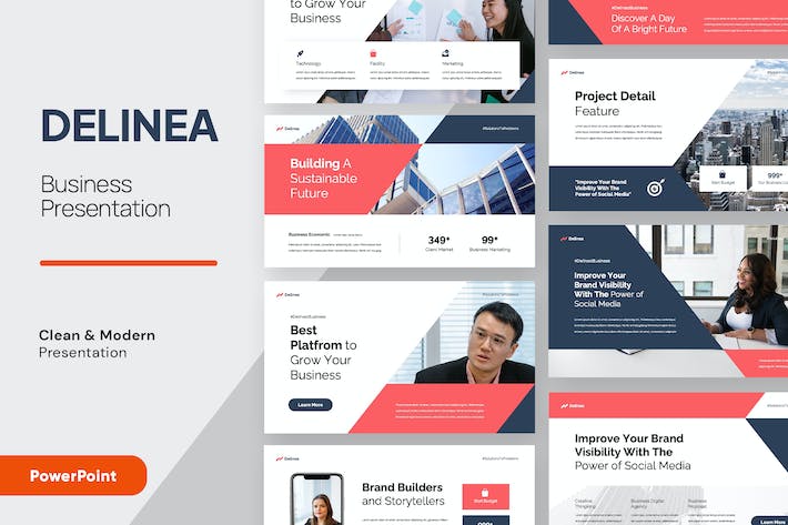 商务企业品牌推介宣传营销展示方案PPT模板 - 顶尖PPT