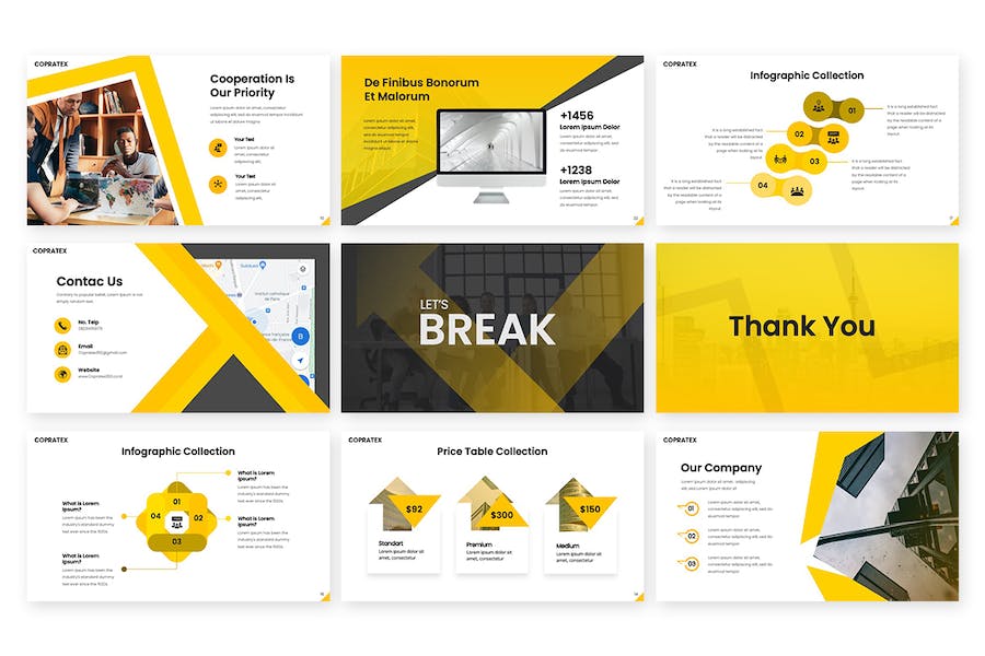 企业宣传展示介绍PPT模板 - 顶尖PPT