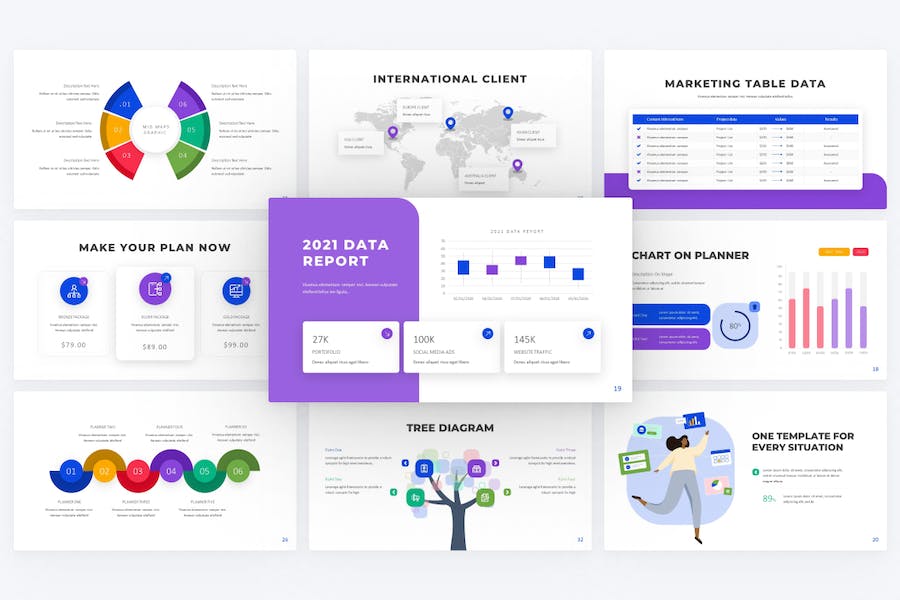 市场营销策划推广keynote模板 - 顶尖PPT