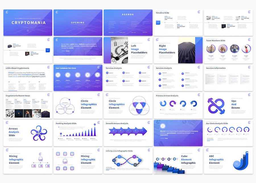 网络加密技术行业年终总结汇报keynote模板 - 顶尖PPT