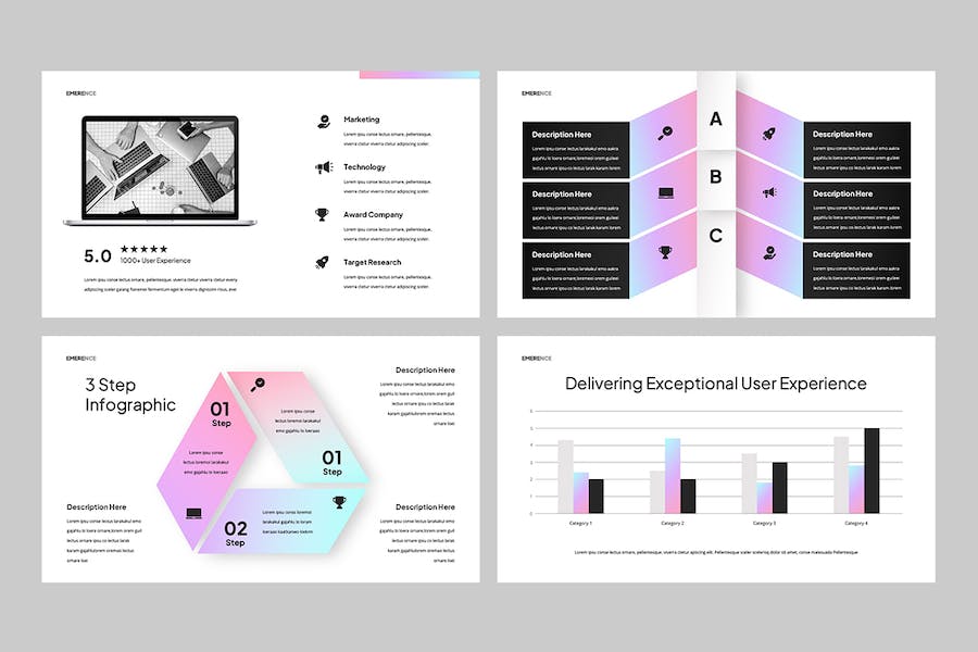 现代商务企业项目方案Keynote模板 - 顶尖PPT