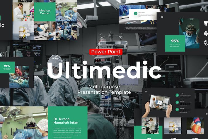 医学研究手术治疗PPT模板 - 顶尖PPT