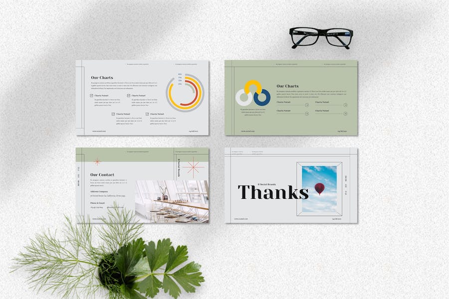 品牌社交媒体营销推广策略Keynote模板 - 顶尖PPT