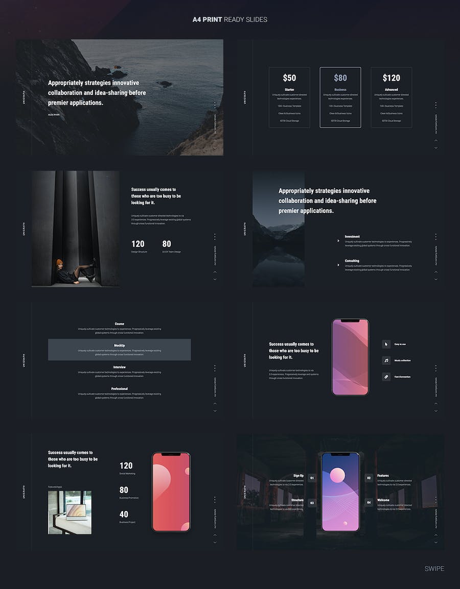 高品质优雅动画创意PPT模板 - 顶尖PPT