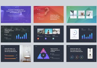 商业计划品牌展示营销策划多用途PPT模板 - 顶尖PPT