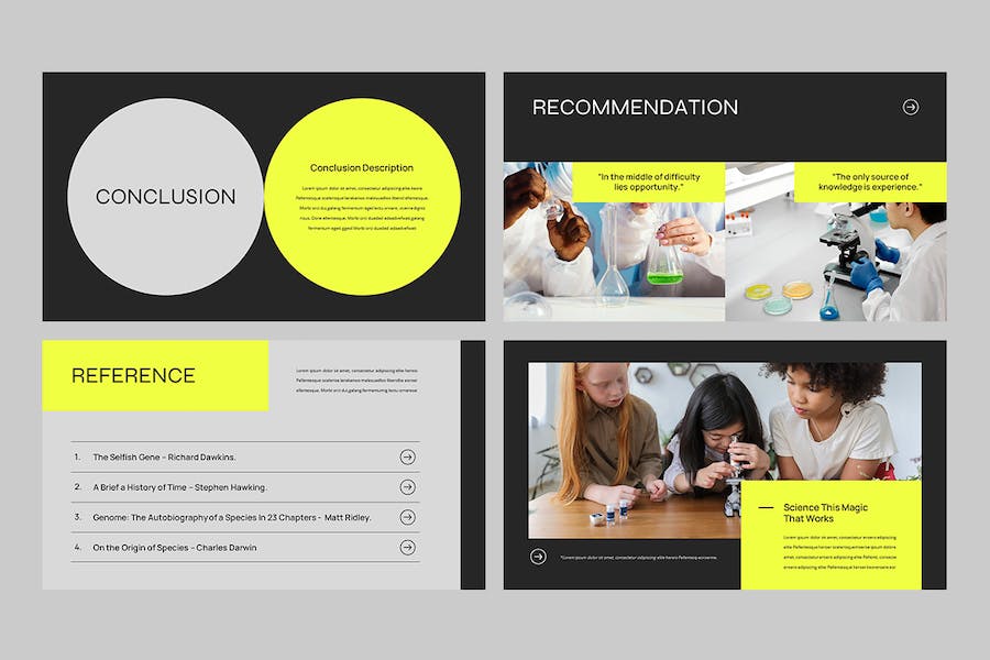 科学论文学位答辩讲述展示Keynote模板 - 顶尖PPT
