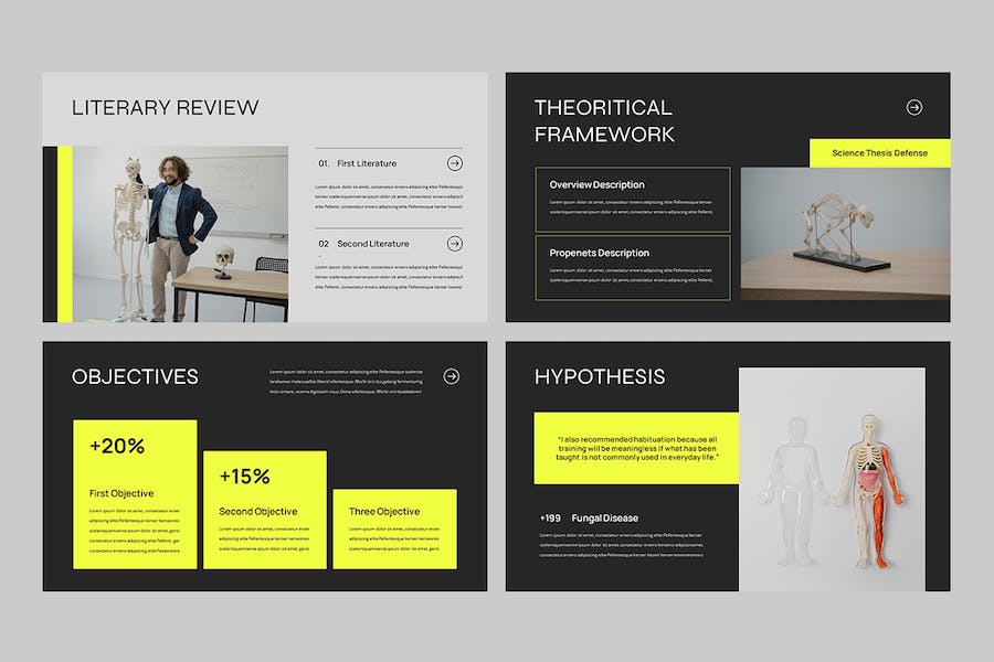 科学论文学位答辩讲述展示Keynote模板 - 顶尖PPT