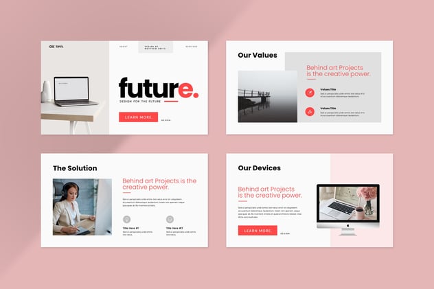 极简风格欧美通用keynote模板 - 顶尖PPT