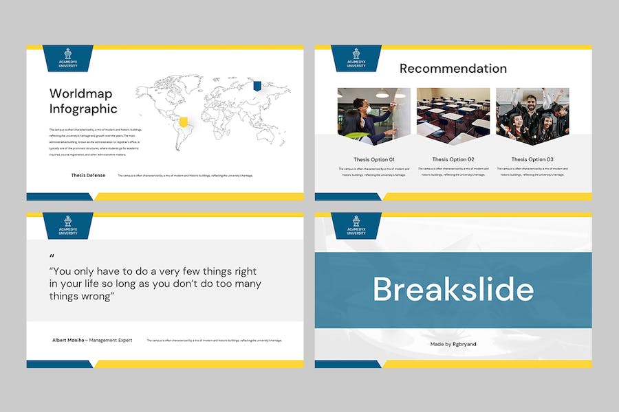 学术研究论文答辩成果展示Keynote模板 - 顶尖PPT