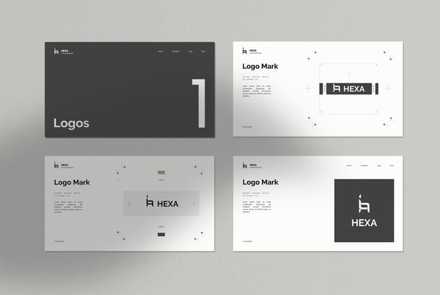 品牌提案指南视觉识别系统PPT模板 - 顶尖PPT