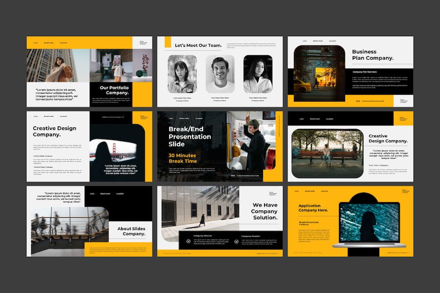 内容专业演示Keynote模板 - 顶尖PPT