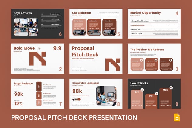 婚礼求婚策划服务平台推广PPT模板 - 顶尖PPT