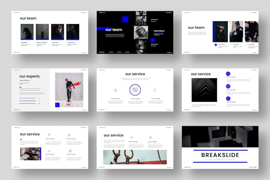 业务合作展示商务商业keynote模板 - 顶尖PPT