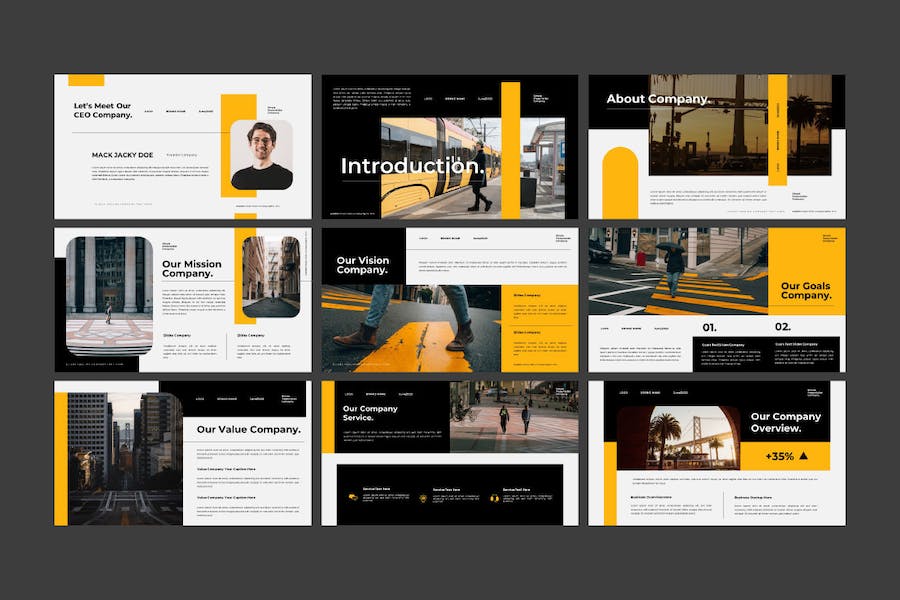 内容专业演示Keynote模板 - 顶尖PPT