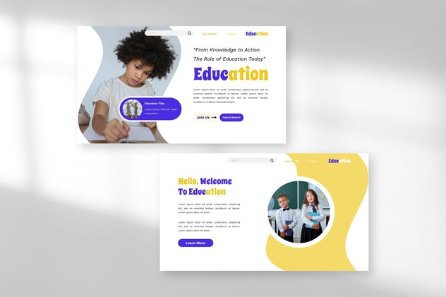 教育培训儿童学校介绍PPT模板 - 顶尖PPT